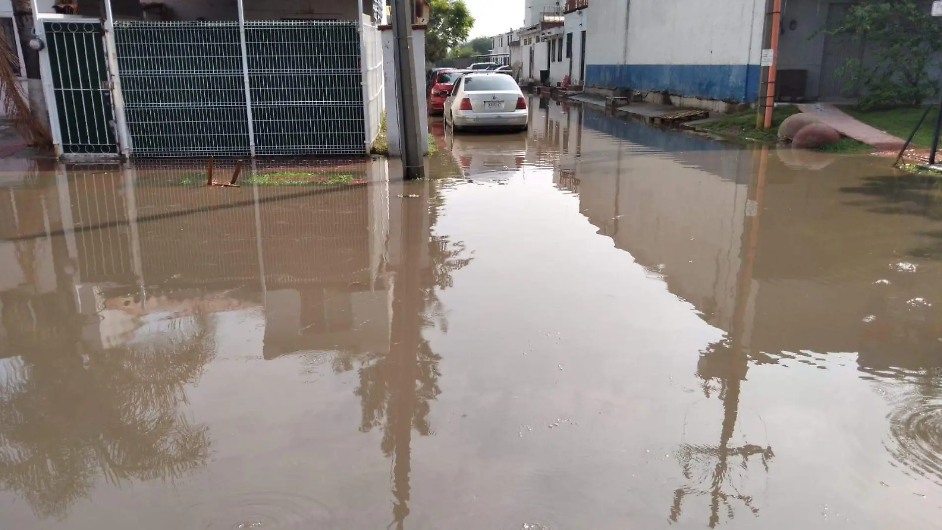 Inundación. Foto. Román Ortega